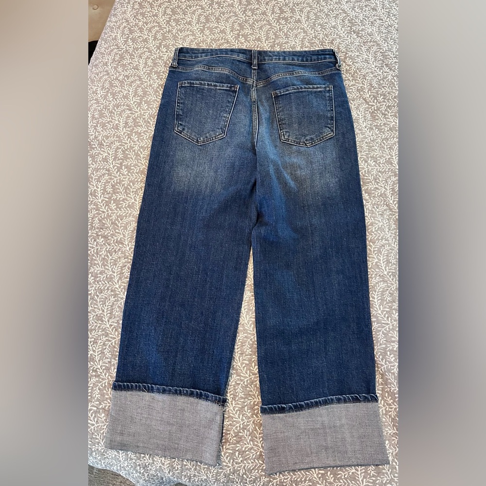 Kut from the Kloth Dark Blue Relaxed Jeans